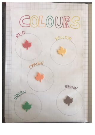 Quaderno di inglese classe prima