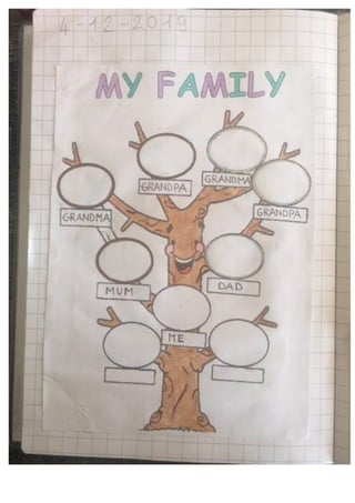 Quaderno di inglese classe prima