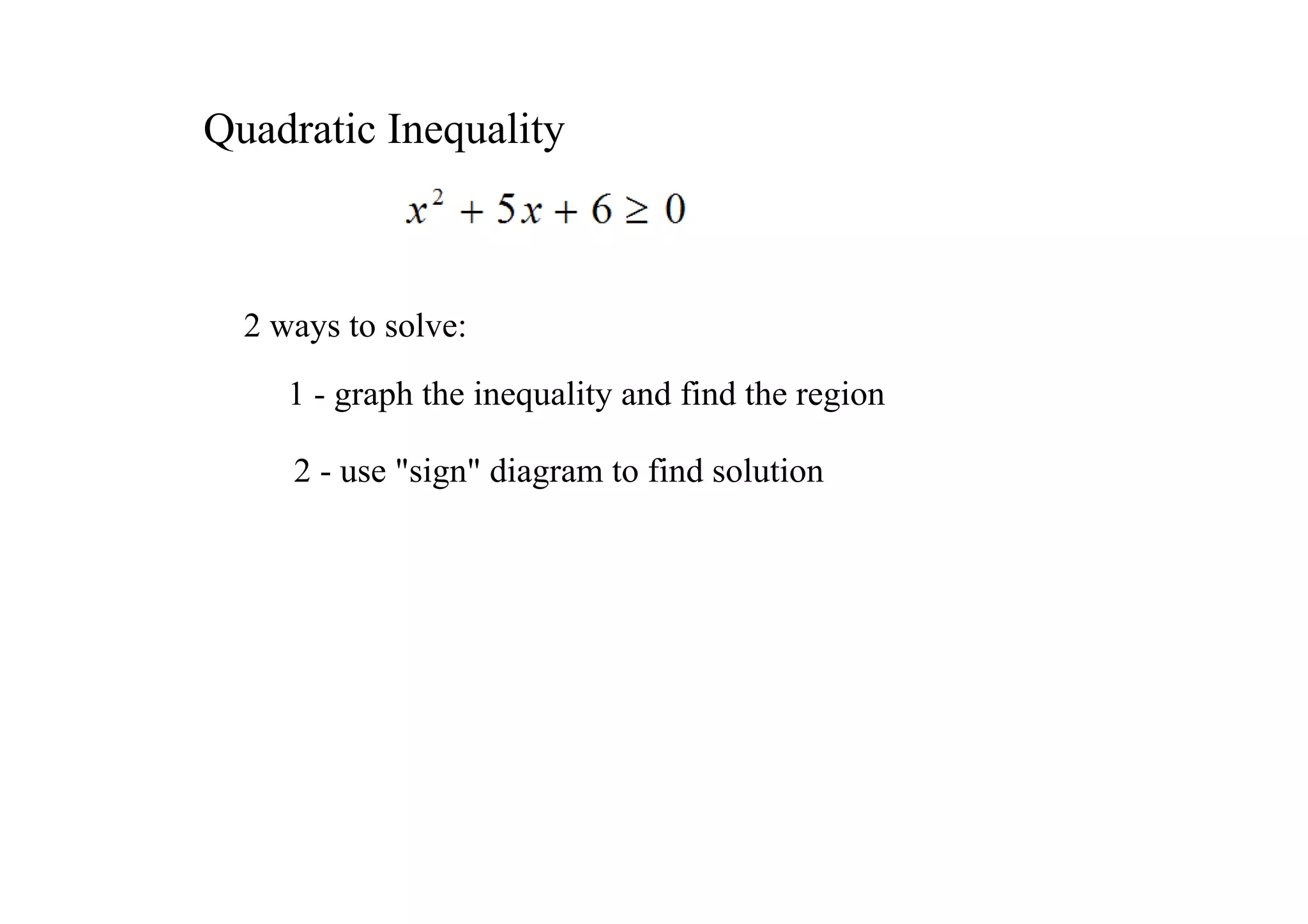 Quad Inequal Apr 17 09