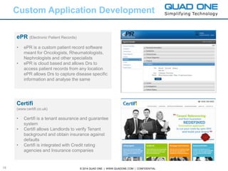 Quad One - CORPORATE PROFILE | PPTX