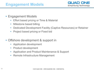 Quad One - CORPORATE PROFILE | PPTX