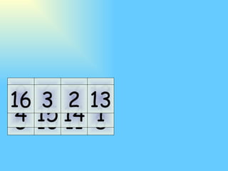 5 11 8 10 9 7 12 6 1 14 4 15 16 13 2 3 