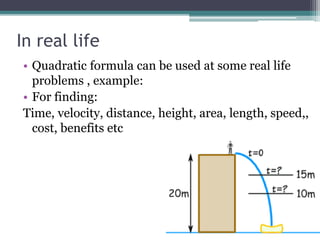 Quadratic Equation | PPTX