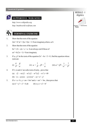 Quadratic equations | PDF