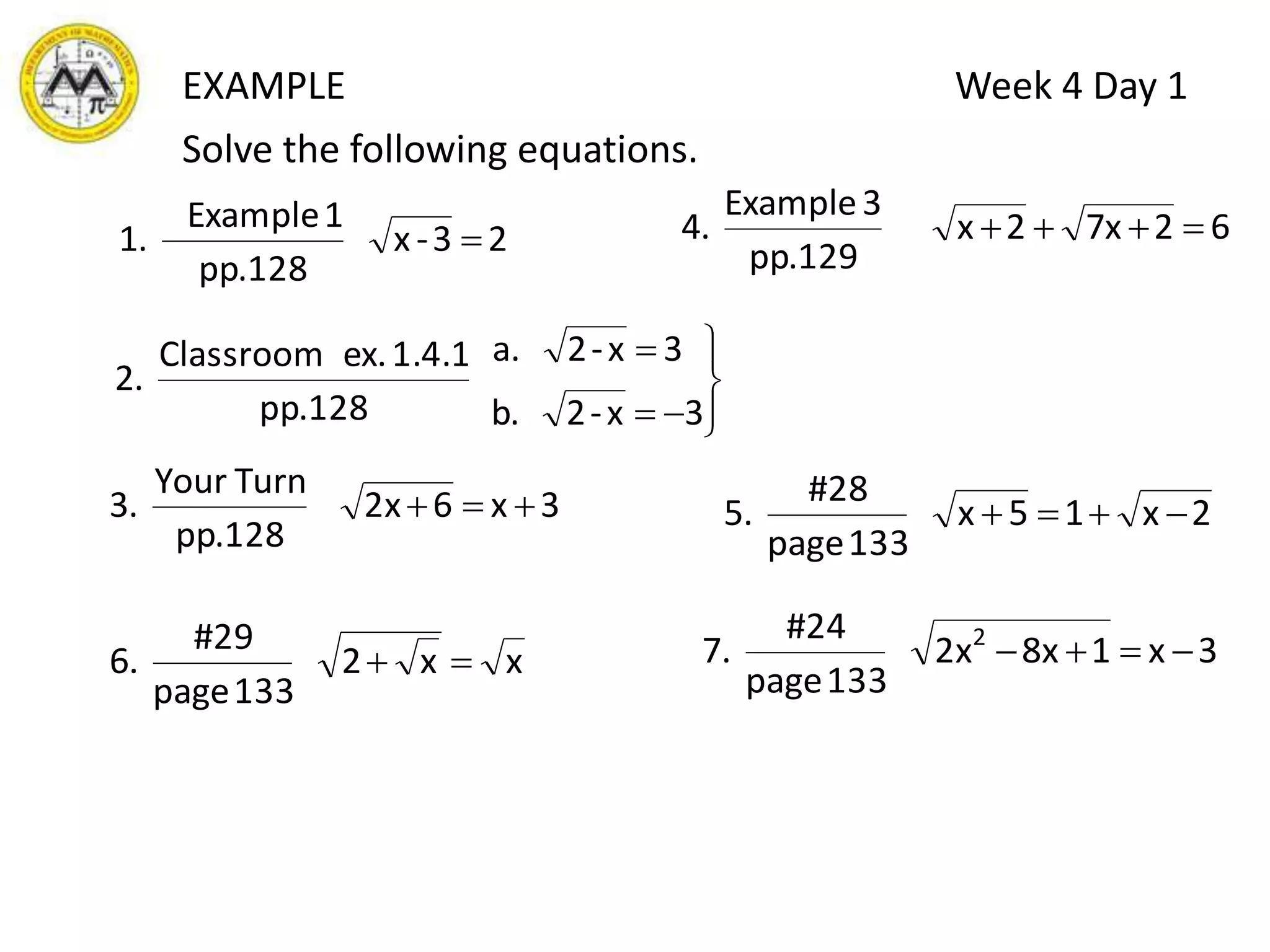 To transform a difficult equation into a simpler linear or quadratic equation,