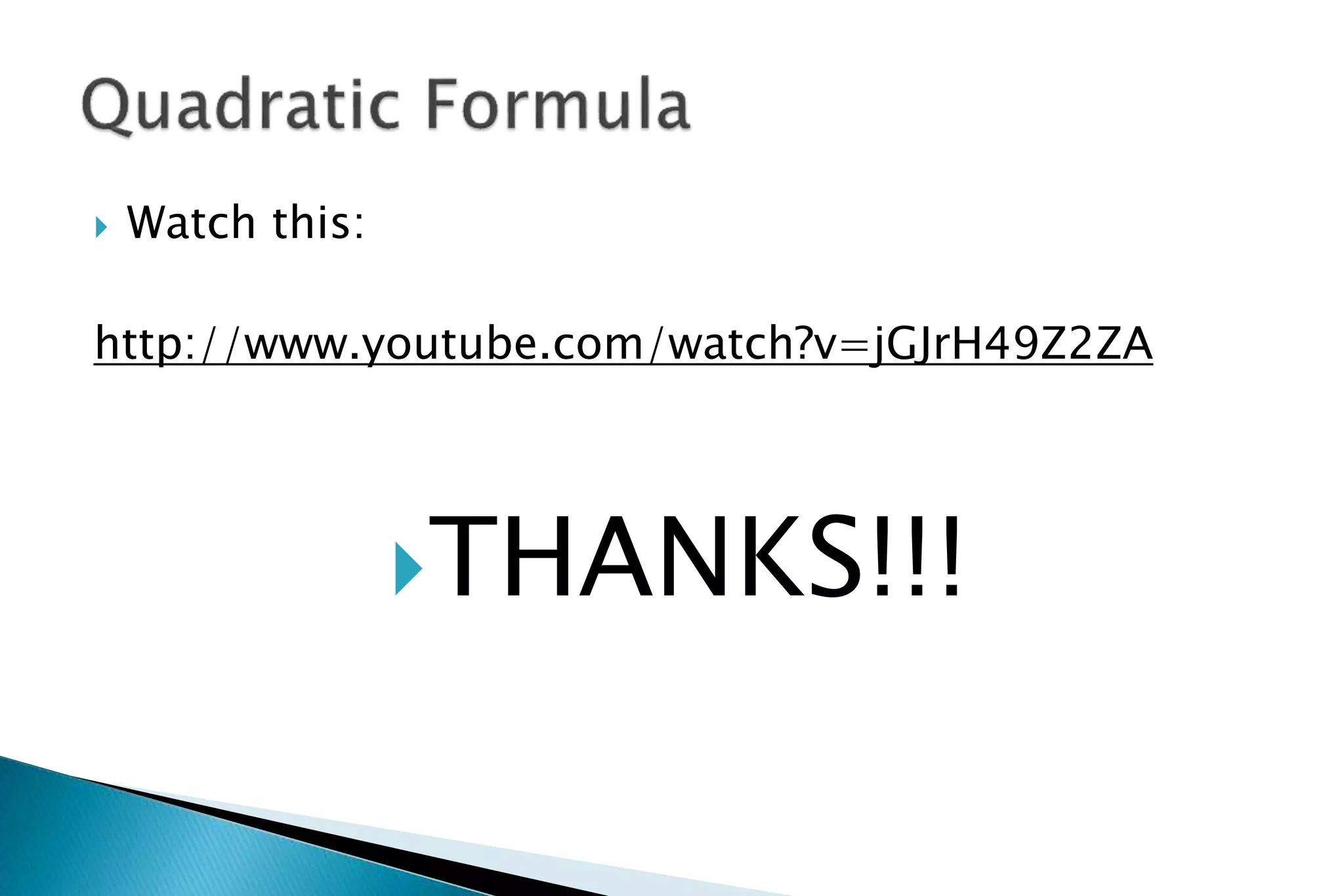  Watch this:
http://www.youtube.com/watch?v=jGJrH49Z2ZA
THANKS!!!
 