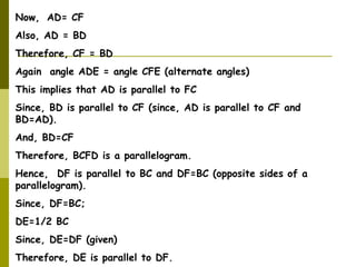 Parallel Form Ad Quadrilaterals | PPT