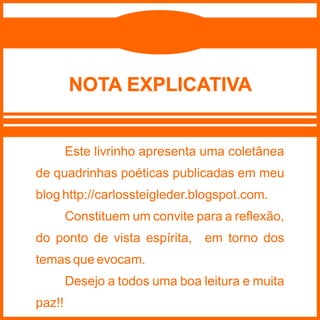 Quadrinhas para refletir 1