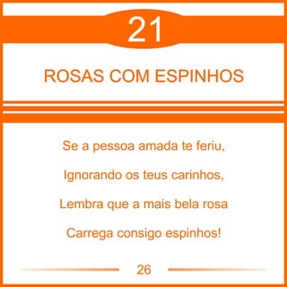 Quadrinhas para refletir 1