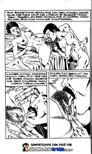 Quadrinho Hentai A Babá Anal