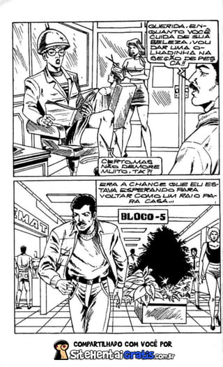 Quadrinho Hentai A Babá Anal