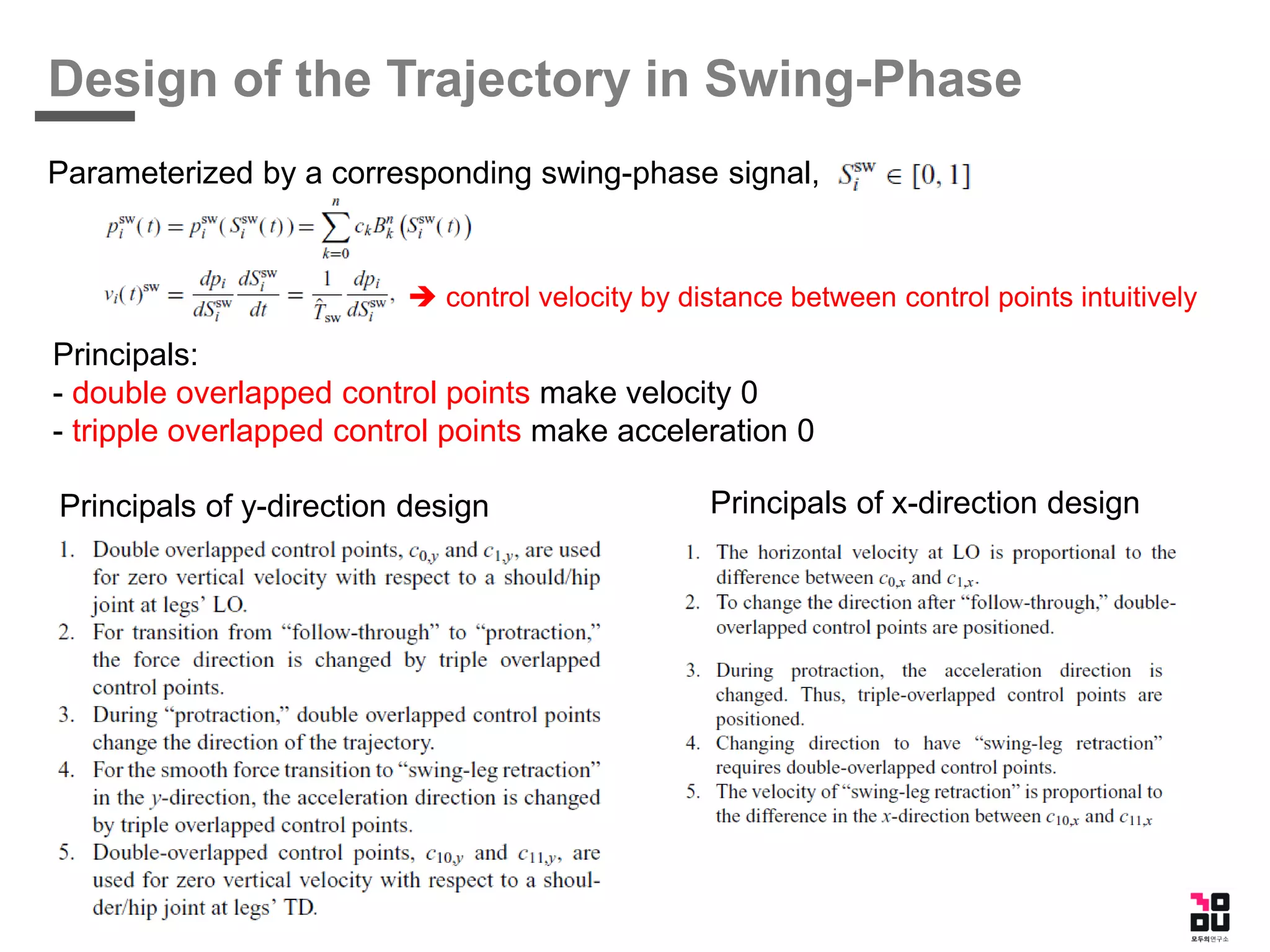 [Paper Review] MIT Cheetah 1: Gait-pattern, trajectory generator | PDF