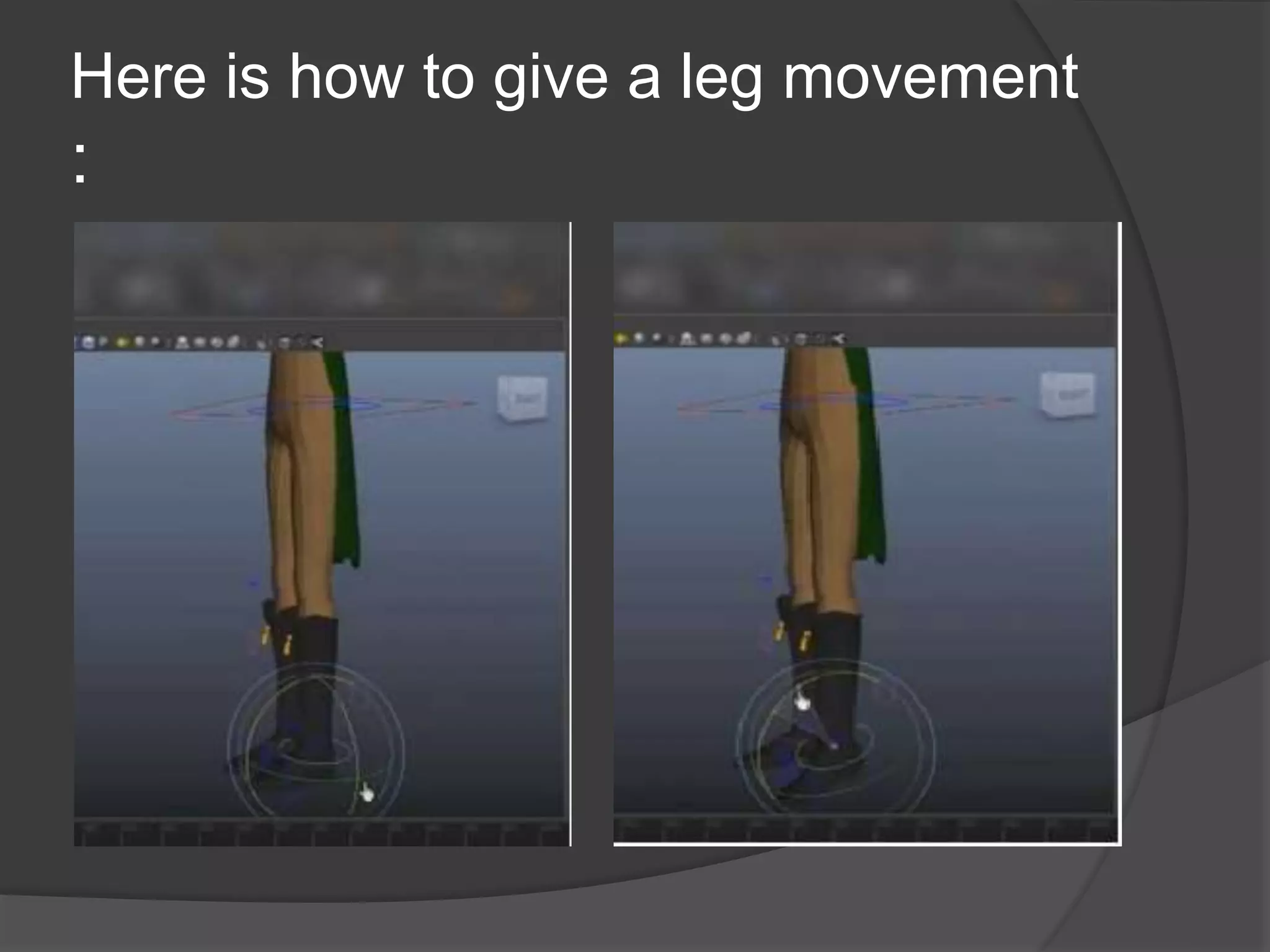 Character Rigging Animation Tutorial with Custom Rigg Controller PPT