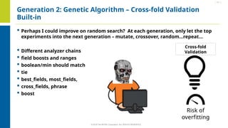 Relevance Tuning with Genetic Algorithms | PPTX