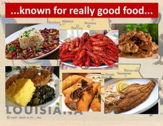 ...known for really good food...
 