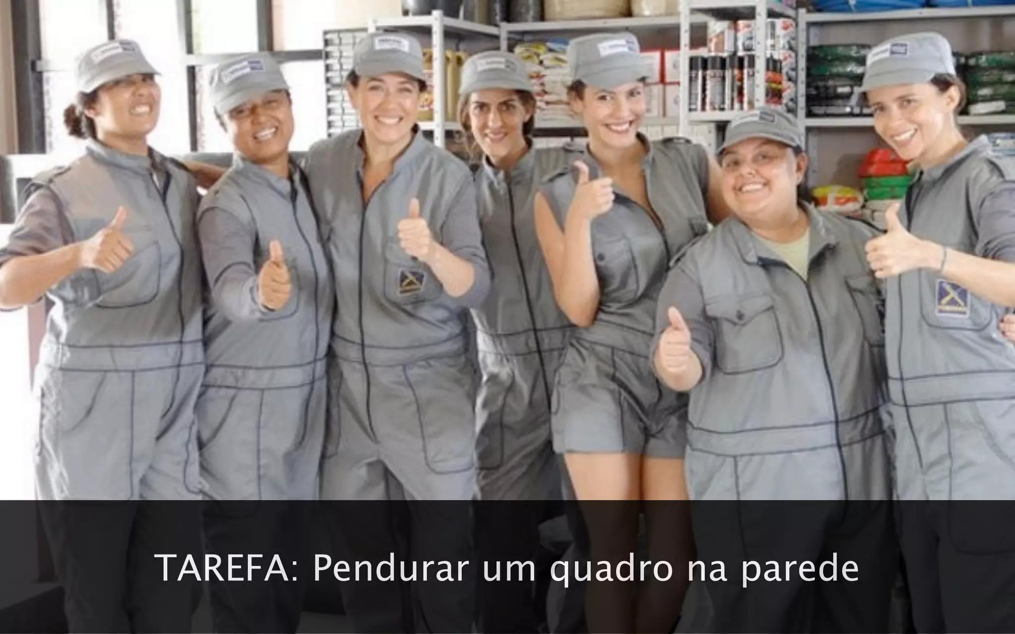 Linguagens
     de                Ferramentas
programação




TAREFA: Pendurar um quadro na parede
 