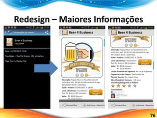 76
Redesign – Maiores Informações
 