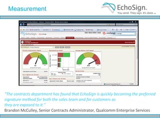Qualcomm on EchoSign and Electronic Signatures Slide 15