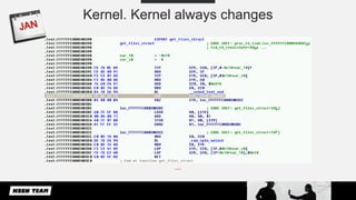 Kernel. Kernel always changes
---
 