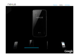 Features   Gallery   Tech Specs
 