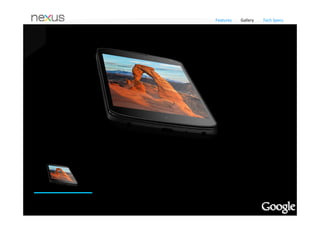 Features   Gallery   Tech Specs
 