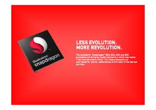 Qualcomm Snapdragon 600-based SmartPhone | PDF