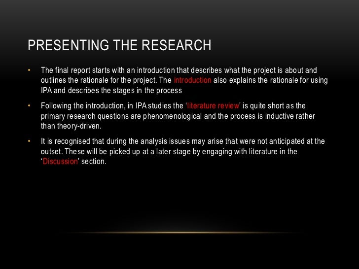 Qualitative Research: Phenomenology