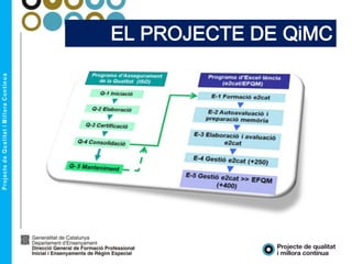 EL PROJECTE DE QiMC
 