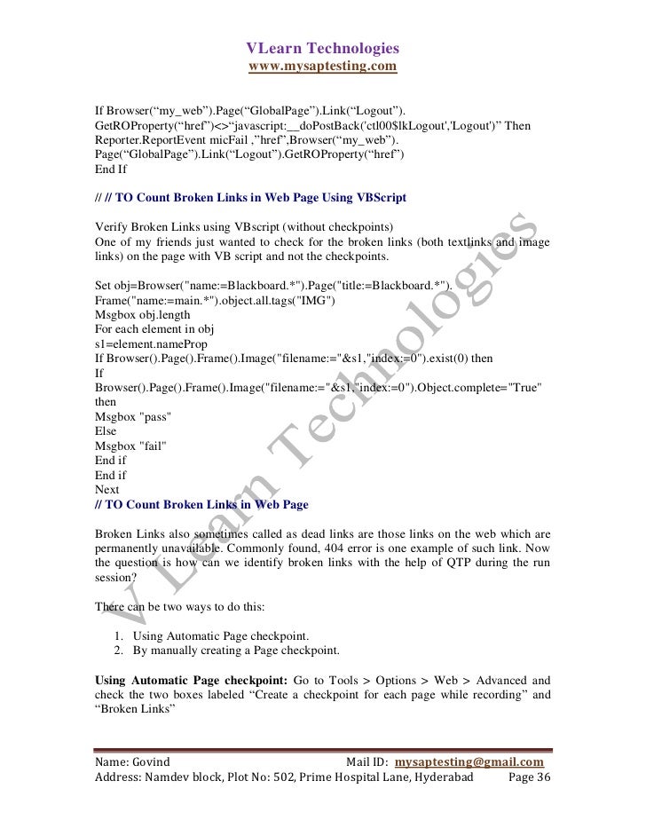 sap testing resumes