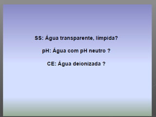 Qualidade da água para irrigação