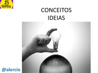 CONCEITOS
IDEIAS

 