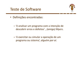 Qualidade e Teste de Software | PDF