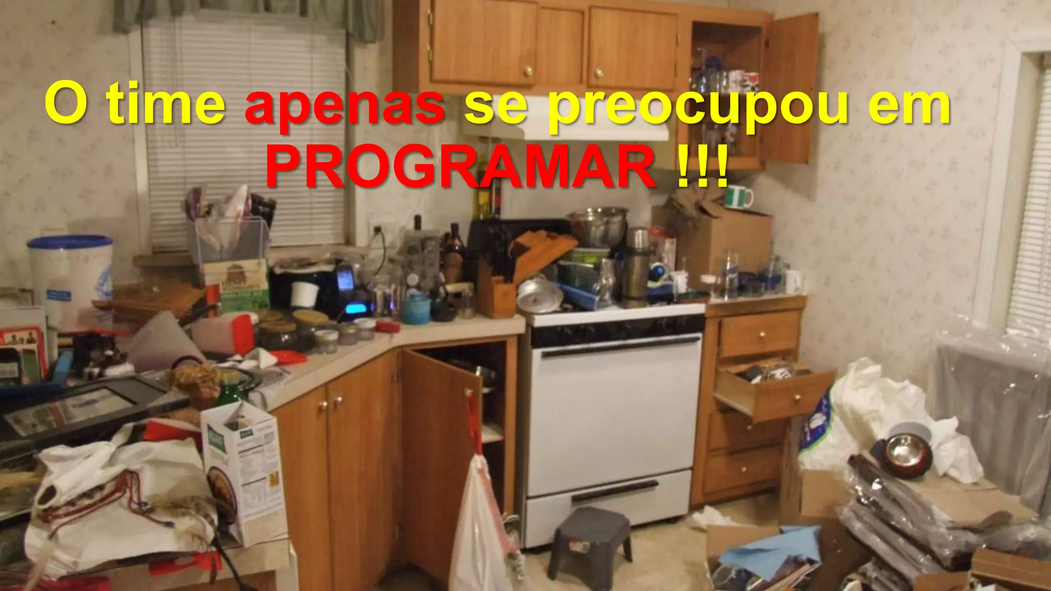 O time apenas se preocupou em
PROGRAMAR !!!
 