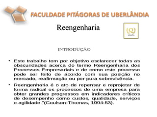 Reengenharia
.
 