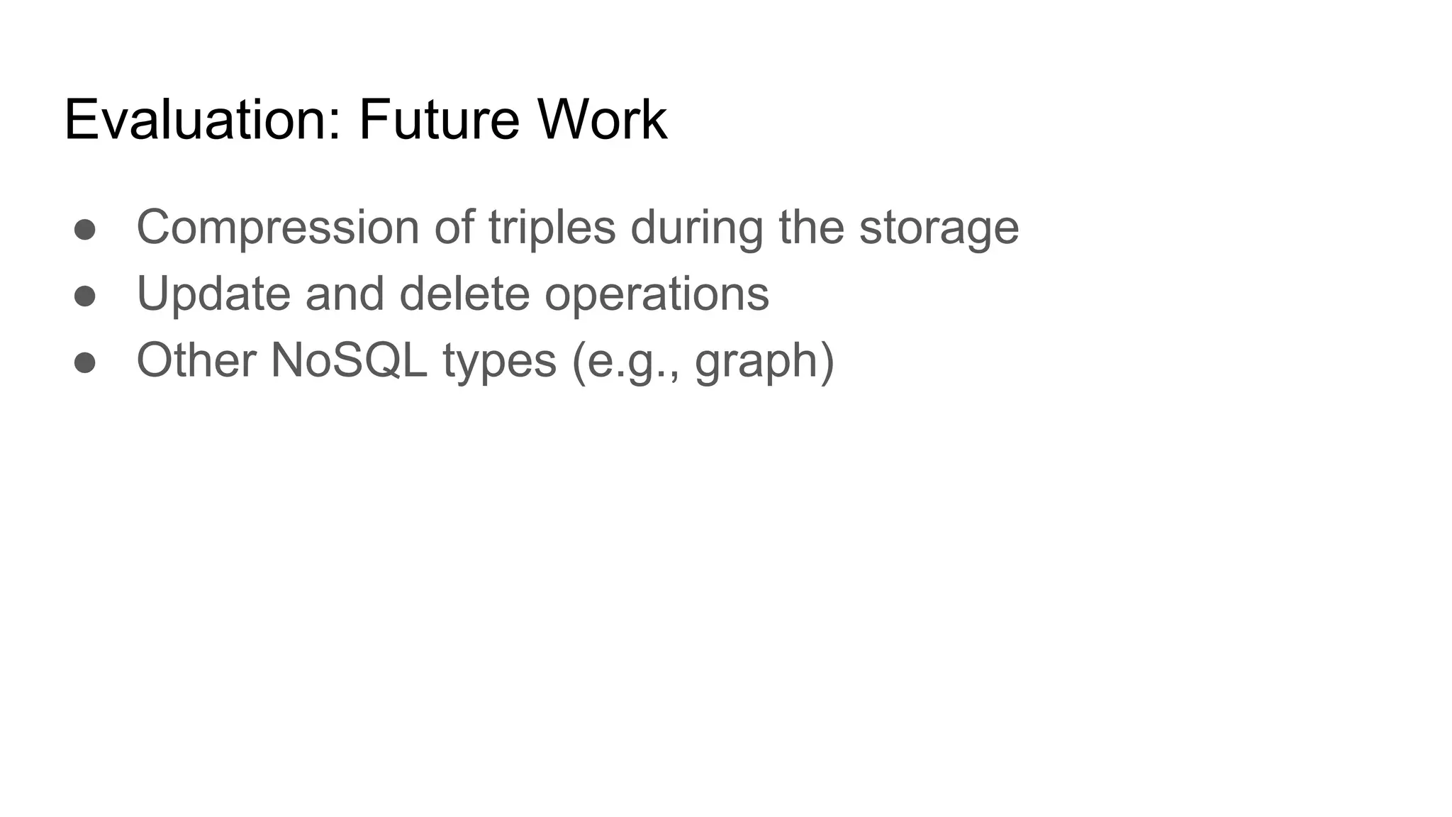 Evaluation: Rendezvous vs. ScalaRDF 