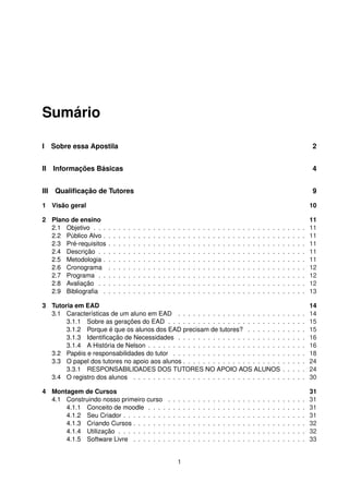 Qualificacao De Tutores