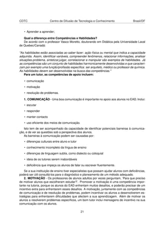 Qualificacao De Tutores