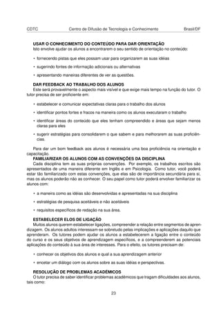 Qualificacao De Tutores