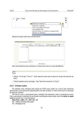 Qualificacao De Tutores