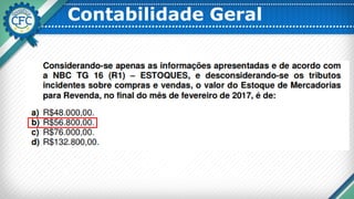 Contabilidade Geral
 