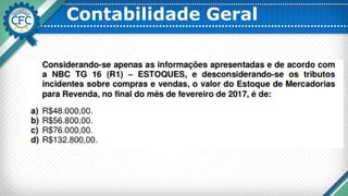 Contabilidade Geral
 