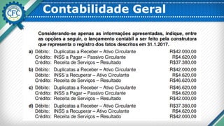 Contabilidade Geral
 