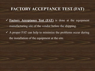 Fat Validation Example Qualification - Pharmaceutical Quality Assurance | PDF