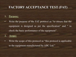 Fat Validation Example Qualification - Pharmaceutical Quality Assurance | PDF