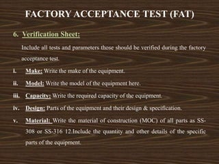 Fat Validation Example Qualification - Pharmaceutical Quality Assurance | PDF
