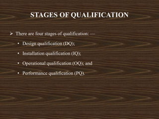 Questionable Qualification Qualification - Pharmaceutical Quality Assurance | PDF