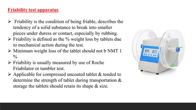 Qualification of Friability Test Apparatus.pptx