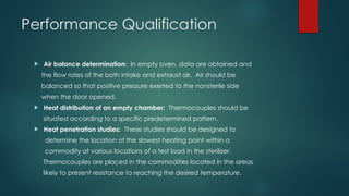 Comprehensive Qualification of Manufacturing Equipment: Dry Heat ...