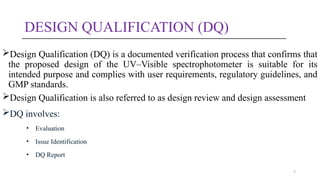 QUALIFICATION OF UV-VISIBLE SPECTROMETER.pptx