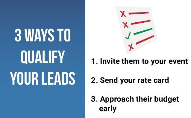 Qualify Leads Qualify Leads